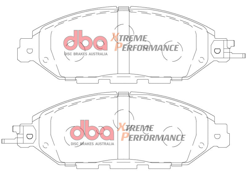 DBA XP Performance Brake Pads - DBA 13-21 Infiniti JX35 Front XP Performance Brake Pads