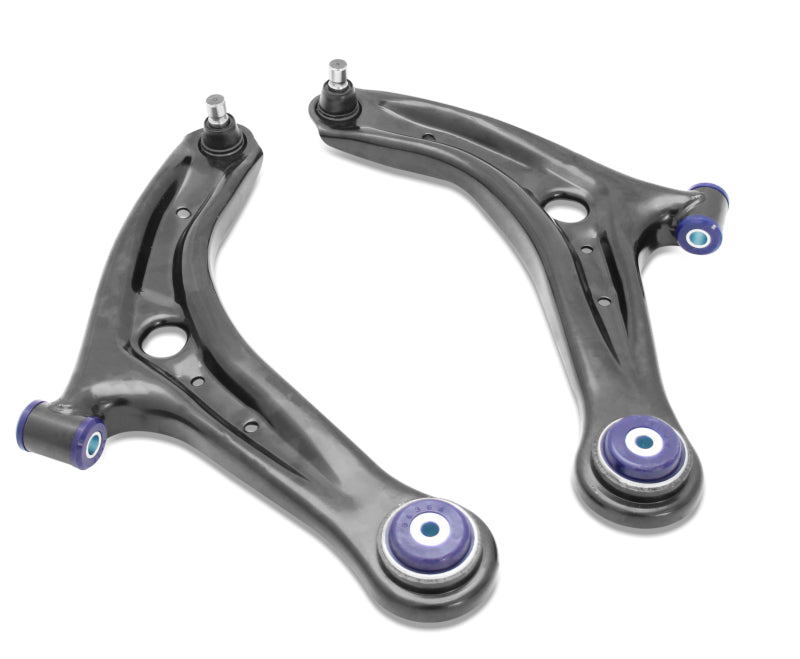 SPR Control Arms - Front - SuperPro 14-19 Ford Fiesta ST Front Lower Control Arm Set w/ Preinstalled SuperPro Bushings