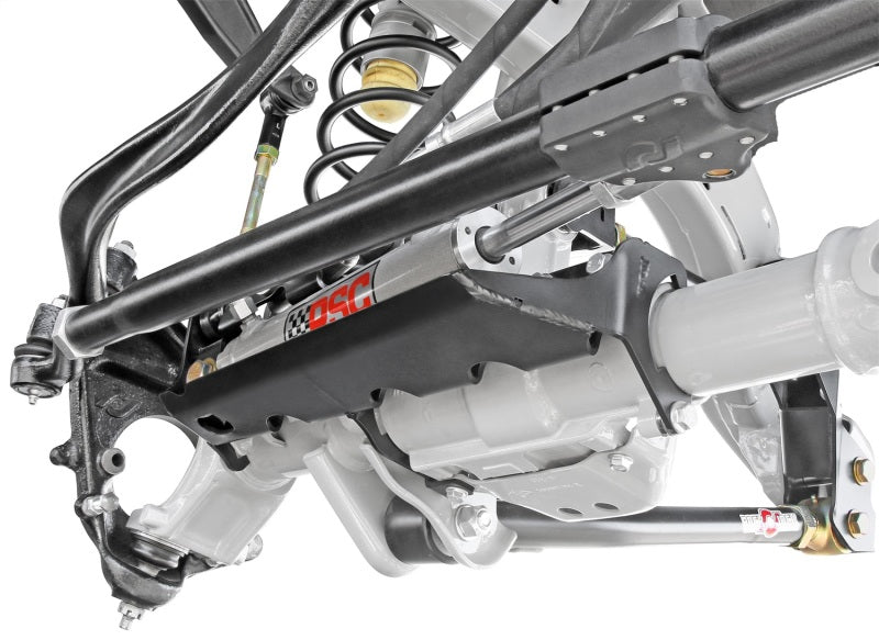 ROK Currectlync Steering Kits - RockJock JL/JT Currectlync High Steer Front Trac Bar Relocation and Ram Assist Steering Mount