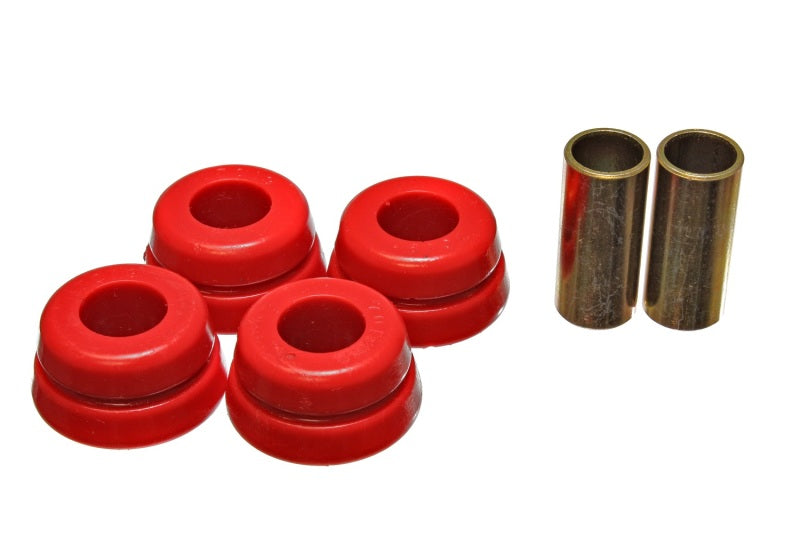 ES Strut Bushings - Red - Energy Suspension 79-94 Toyota Pick Up 2WD (NOT T-100/Tundra) Red Front Strut Rod Bushing Set