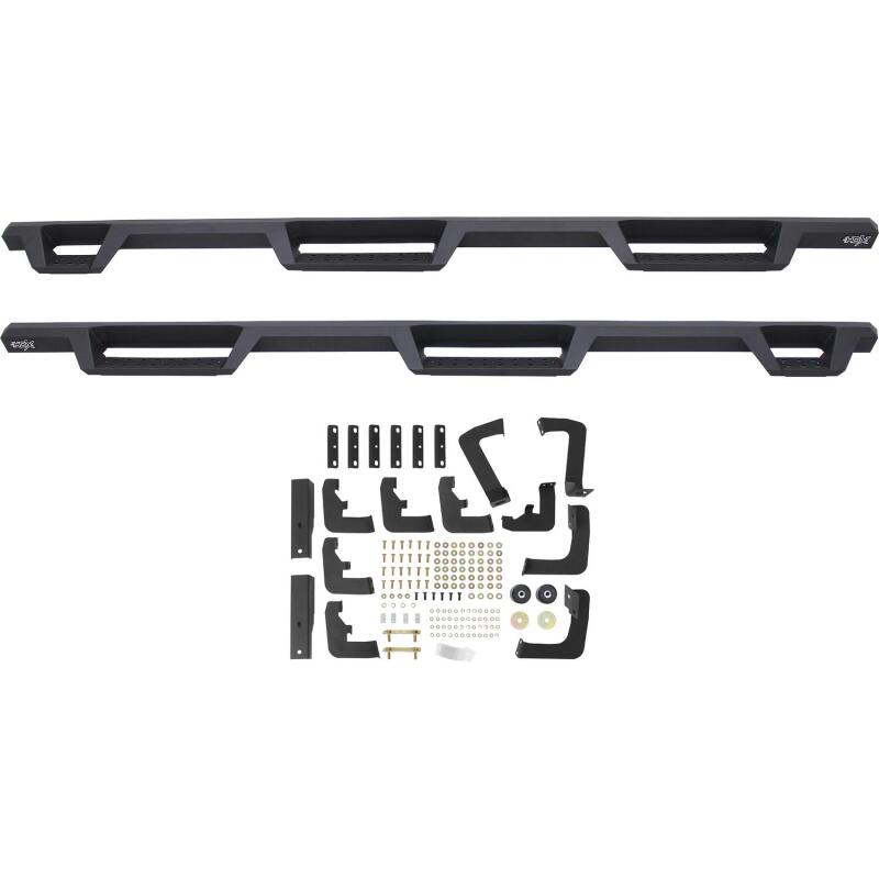 WES Nerf Bars - HDX Drop - Westin 17-22 Ford F-250/350 Crew Cab 6.75ft Bed HDX Drop W2W Nerf Step Bars - Tex. Blk