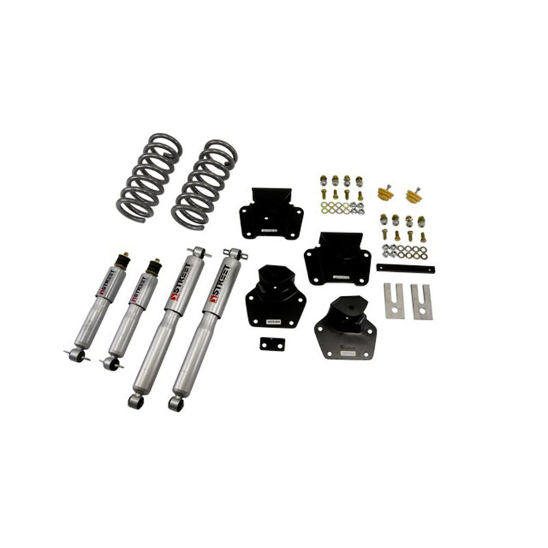 BT Lower Kit w SP Shocks - Belltech LOWERING KIT WITH SP SHOCKS