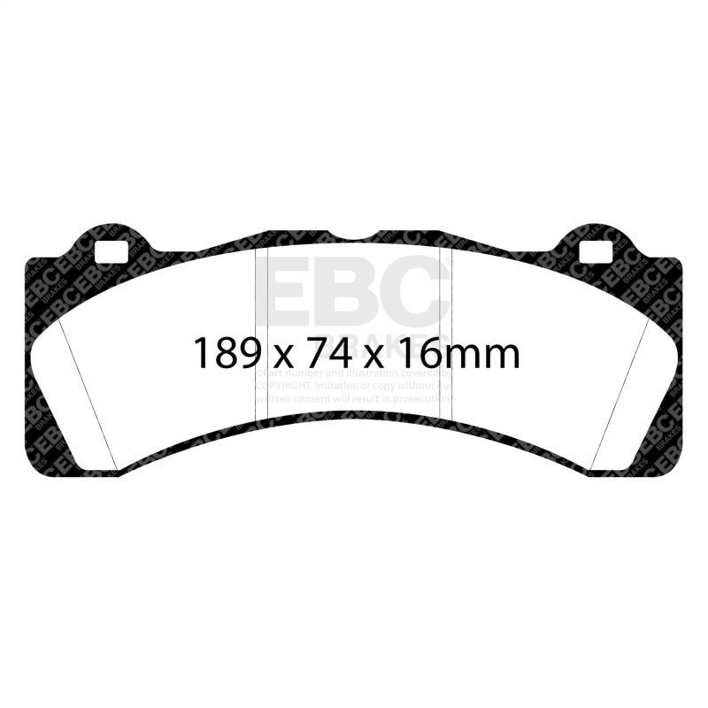 EBC Bluestuff Brake Pad Sets - EBC Brakes Bluestuff Street and Track Day Brake Pads