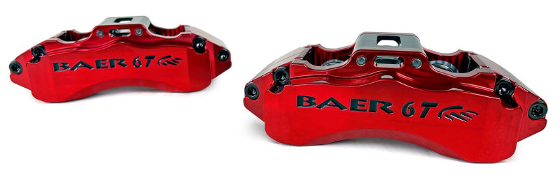 BAE 6T Brake Kits - Baer Brakes 24-25 Toyota Tacoma 13.5in 6T Front SZ Brake Kit - Fire Red