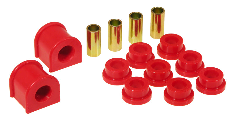 PRO Sway/End Link Bush - Red - Prothane 99-01 Dodge Dakota 2/4wd Rear Sway Bar Bushings - 22mm - Red