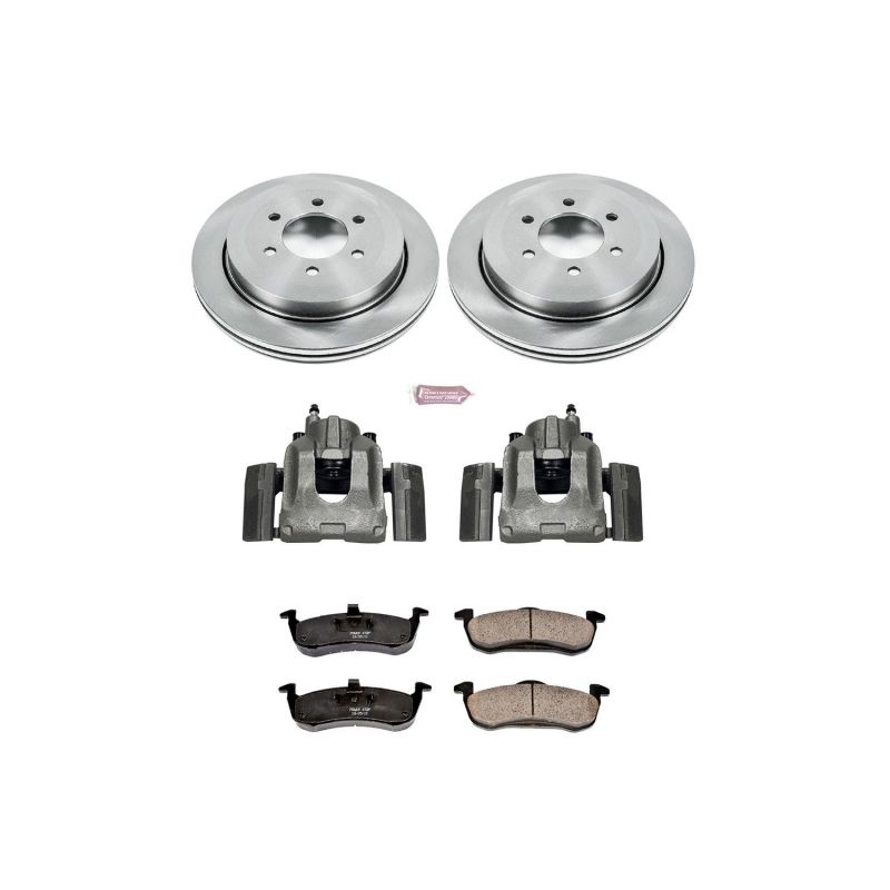 PSB Autospecialty Kit w/Cals - Power Stop 07-17 Ford Expedition Rear Autospecialty Brake Kit w/Calipers