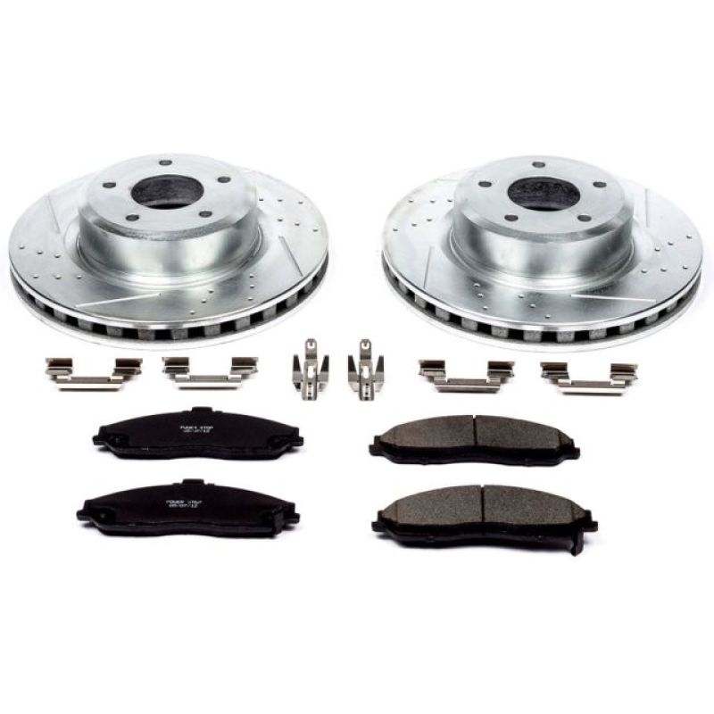 PSB Z23 Evolution Kit - Power Stop 05-06 Pontiac GTO Front Z23 Evolution Sport Brake Kit
