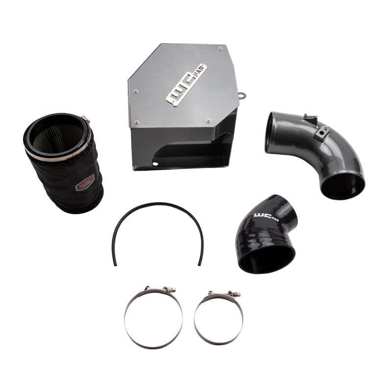 WCF Intake Kit - Wehrli 19-23 Cummins 6.7L 5in Intake Kit - Bronze Chrome