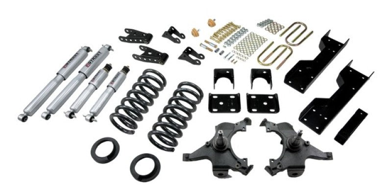 BT Lower Kit w SP Shocks - Belltech LOWERING KIT WITH SP SHOCKS