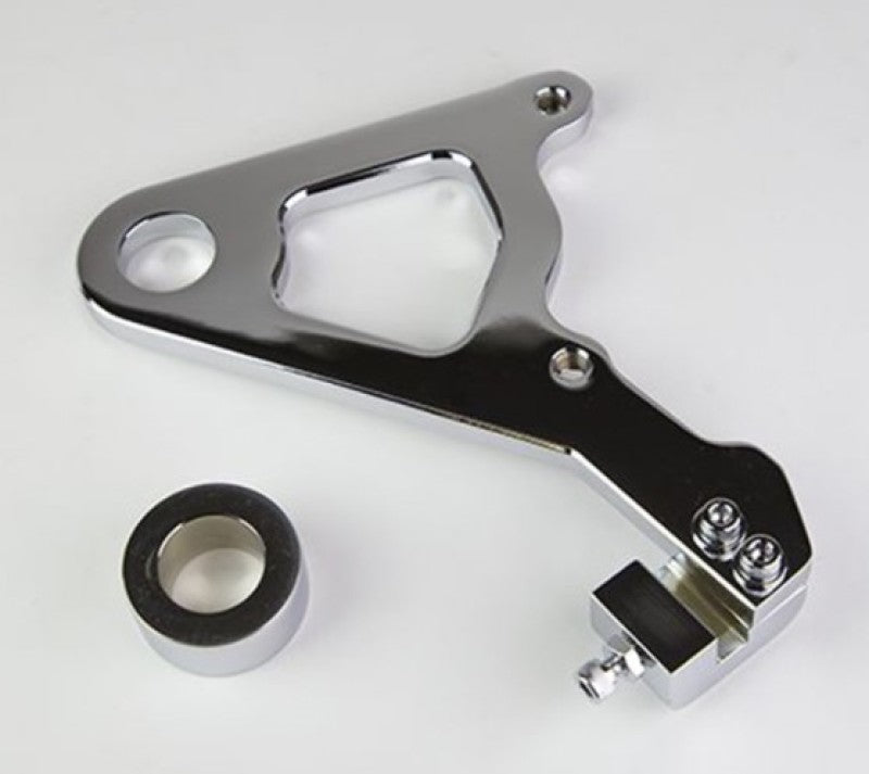 WIL Caliper Brackets - Wilwood Caliper Mounting Kit Chrome w/Bracket GP310 2000-06 FLH/FLT