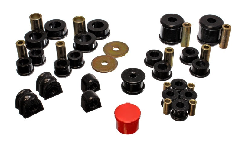 ES Hyper-Flex Sets - Black - Energy Suspension 02-06 Subaru Impreza/WRX Black Hyper-Flex Master Bushing Set