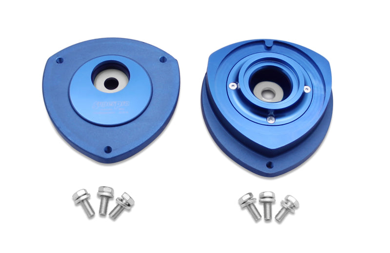SPR Strut Mounts - Front - SuperPro 2015 Audi A3 Quattro Premium Front Upper Fixed Camber Offset Strut Mount Set