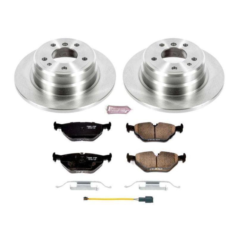 PSB Autospecialty Kit - Power Stop 1989 BMW 525i Rear Autospecialty Brake Kit