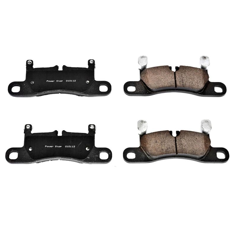PSB Z17 Evolution Brake Pads - Power Stop 11-18 Porsche Cayenne Rear Z17 Evolution Ceramic Brake Pads w/Hardware