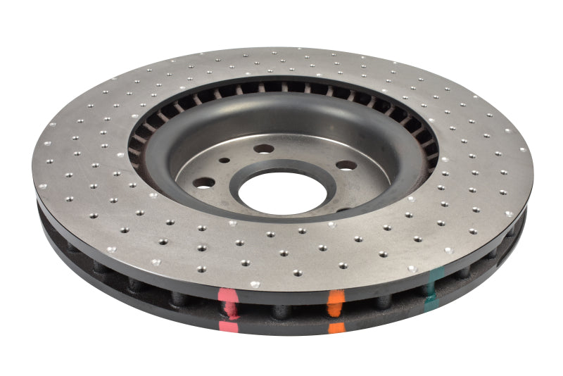 DBA 4000 Series Drilled Rotors - DBA 10-15 Chevrolet Camaro SS V8 Front 4000 Series Drilled Rotor