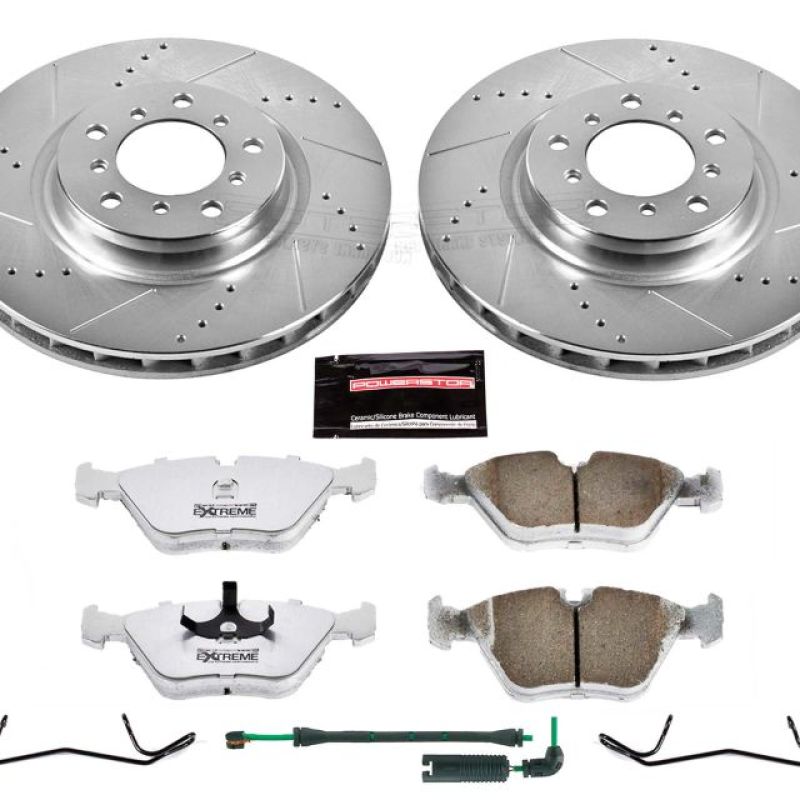 PSB Z26 Street Warrior Kit - Power Stop 01-06 BMW M3 Front Z26 Street Warrior Brake Kit