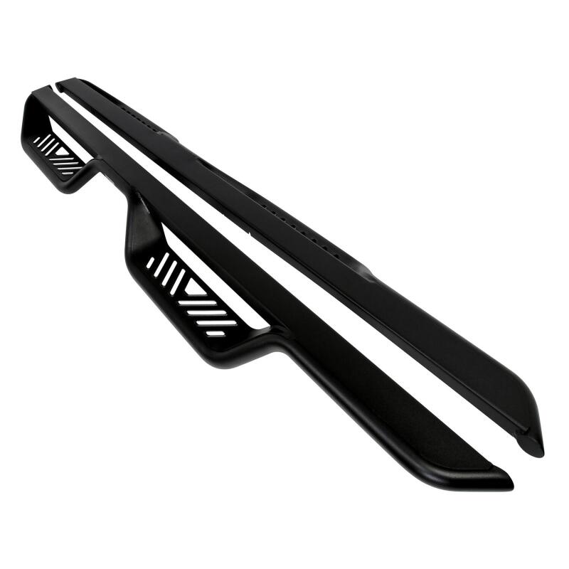 WES Nerf Bars - Outlaw - Westin 07-18 Jeep Wrangler JK Unlimited Outlaw Drop Nerf Step Bars - Textured Black