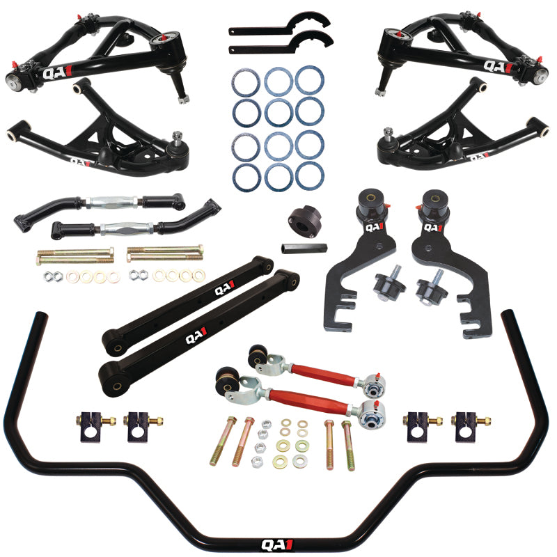 QAP Control Arms - QA1 69-72 GM G-Body Level 2 Drag Kit 2.0 w/o Shocks