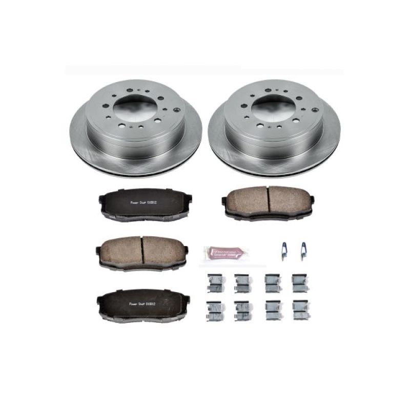 PSB Autospecialty Kit - Power Stop 08-11 Lexus LX570 Rear Autospecialty Brake Kit