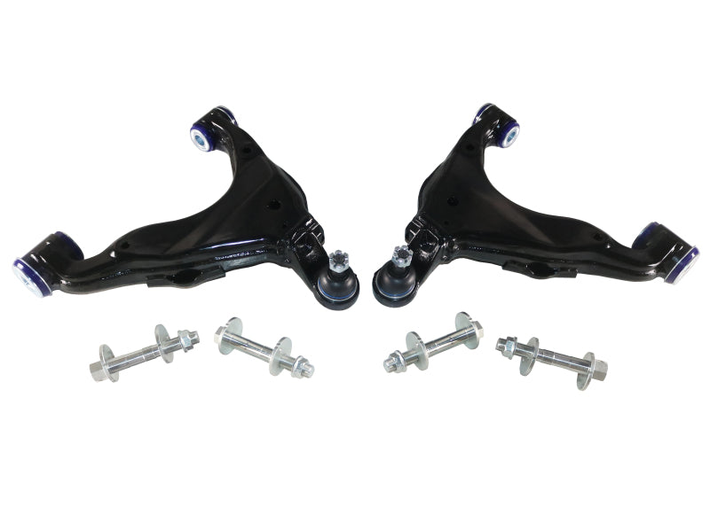 SPR Control Arms - Front - SuperPro 2010 Toyota FJ Cruiser Base Front Lower HD Lower Control Arm  Kit (w/o KDSS)