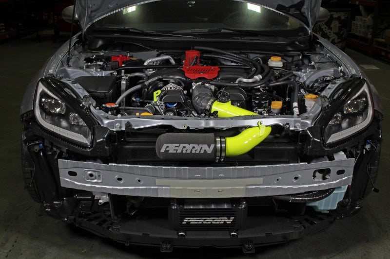 PA Cold Air Intake - PERRIN 22-25 Subaru BRZ / Toyota GR86 Cold Air Intake - Neon Yellow