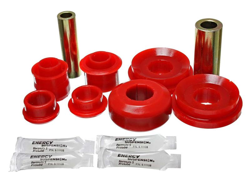 ES Cntrl Arm Bushings - Red - Energy Suspension 11-13 Ford Mustang Red Rear Upper Control Arm Bushings