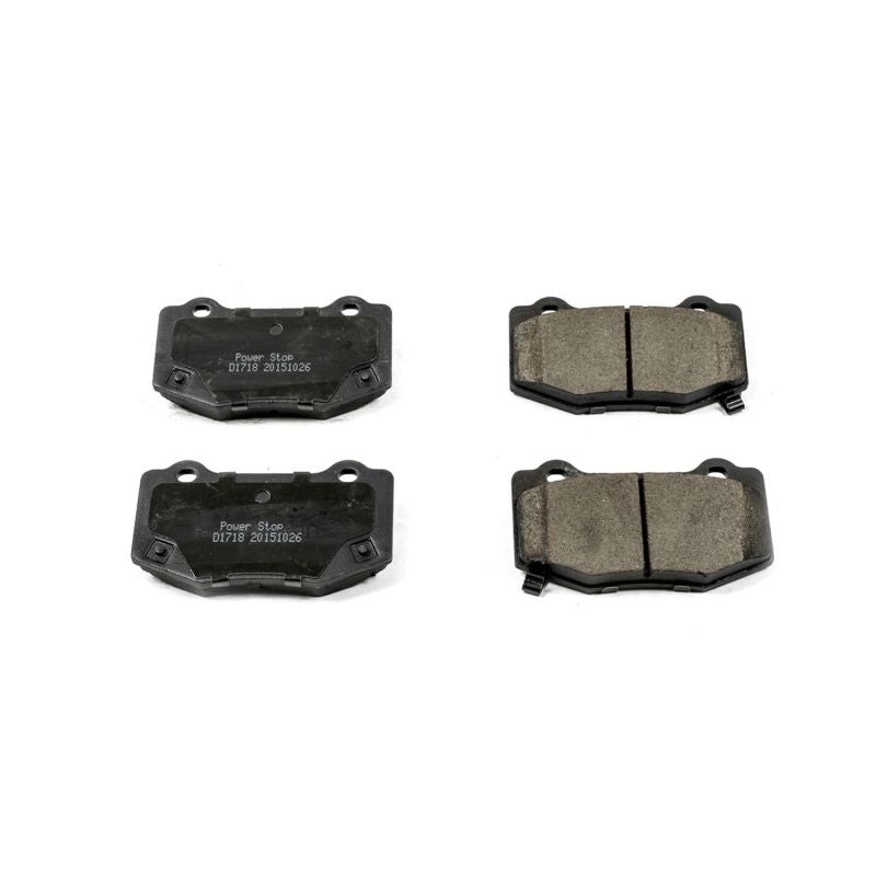 PSB Z16 Evolution Brake Pads - Power Stop 16-19 Chevrolet Camaro Rear Z16 Evolution Ceramic Brake Pads