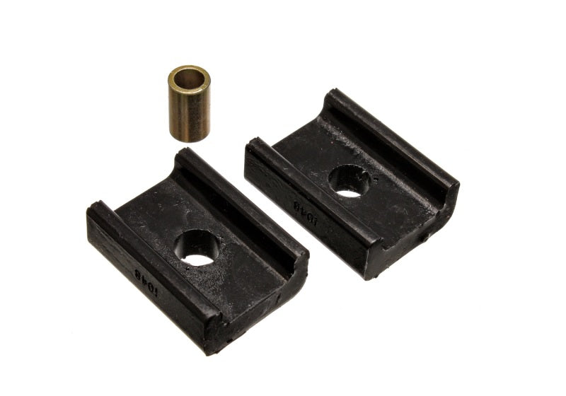 ES Trans Mounts - Black - Energy Suspension 62-80 MG MGB Black Transmission Buffer Mount Set