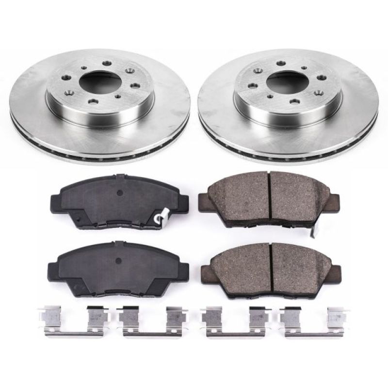 PSB Autospecialty Kit - Power Stop 15-19 Honda Fit Front Autospecialty Brake Kit