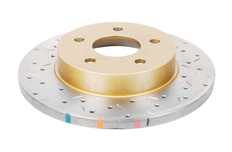 DBA 4000 Slot&Drill Rotors - DBA 05-12 Chevrolet Cobalt (5 Lug) Rear 4000 Series Drilled & Slotted Rotors