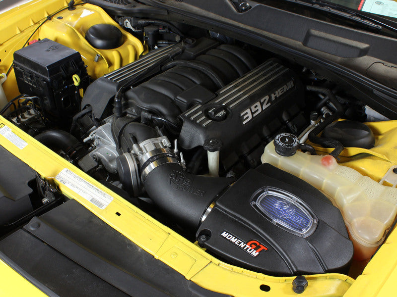 AFE Momentum GT Cold Air Intakes - aFe Momentum GT Pro 5R Stage-2 Intake System 11-16 Dodge Challenger/Charger V8-6.4L