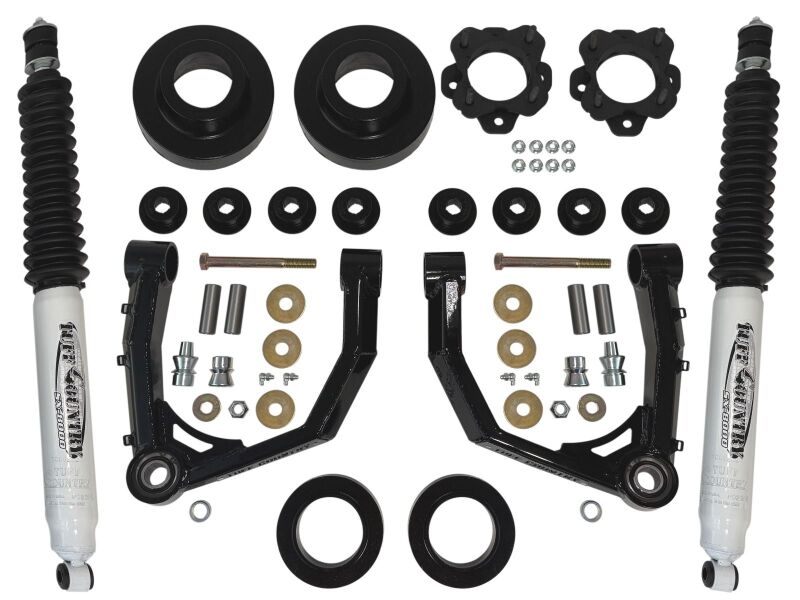 TUF Lift Kits - Tuff Country 2022+ Toyota Tundra / 2023+ Sequoia 3in Lift w/ Boxed Uni-Ball Control Arms & Shocks