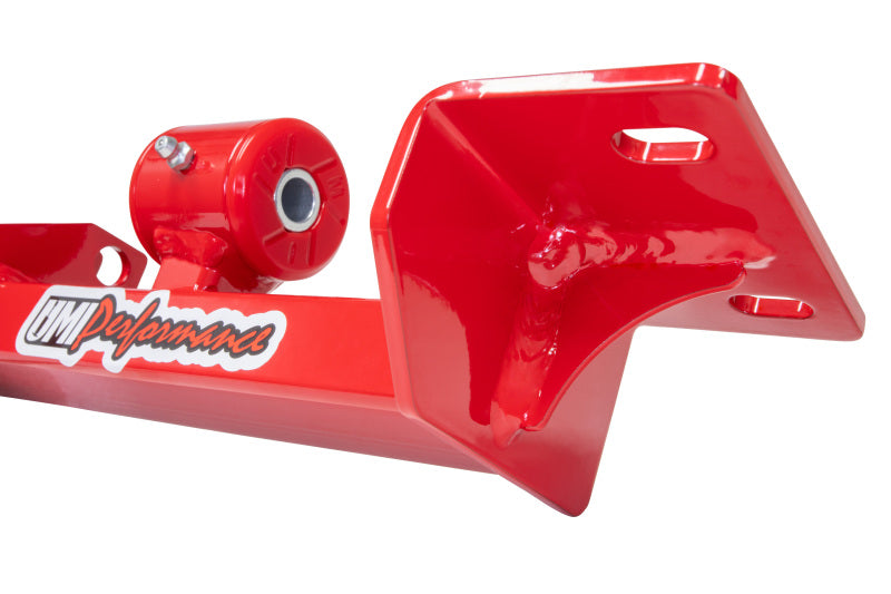 UMI Crossmember Reinforcements - UMI Performance 93-02 GM F-Body Tunnel Brace Mount Stock Exhaust No Loop