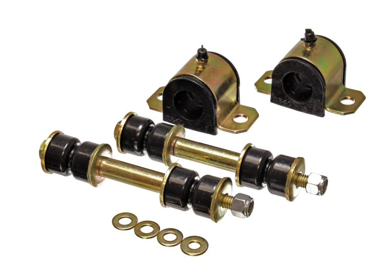 ES Sway Bar Bushings - Black - Energy Suspension 95-00 Toyota Pickup 2WD (Exc T-100/Tundra) Black 25mm Front Sway Bar Bushing Set