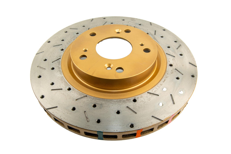 DBA 4000 Slot&Drill Rotors - DBA 02-05 RSX (Type S) / 06-07 Civic Si 2.0L Front Drilled & Slotted 4000 Series Rotor