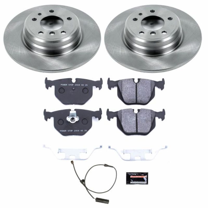PSB Track Day SPEC Kit - Power Stop 1995 BMW 740i Rear Track Day SPEC Brake Kit