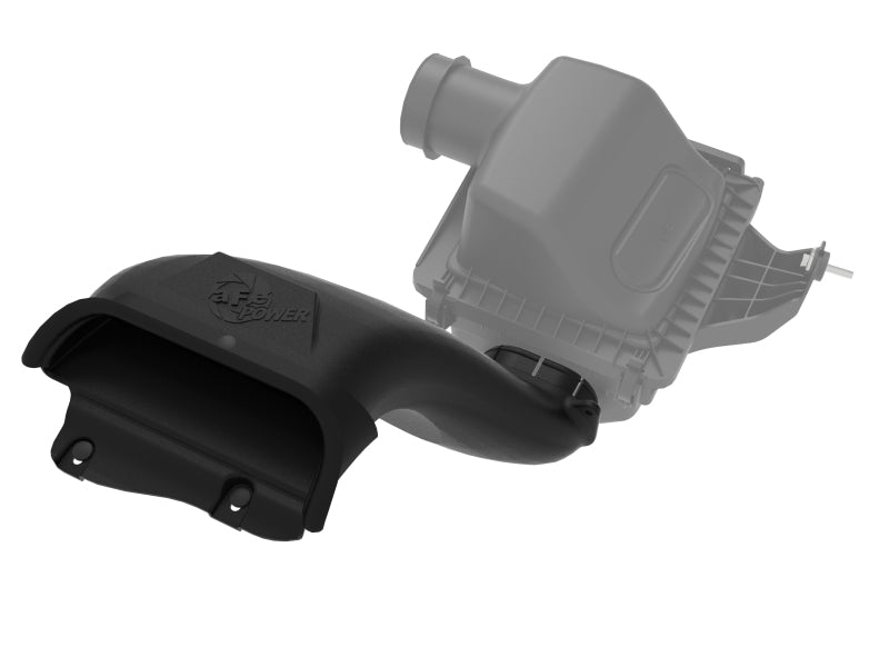 AFE Air Scoops - aFe Rapid Induction Dynamic Air Scoop 2021+ Ford F-150V6/V8 - Black