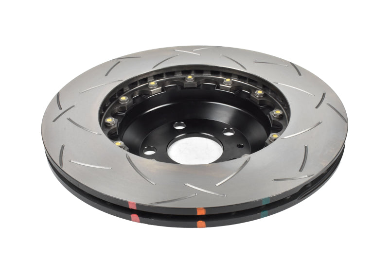DBA 5000 Series Slotted Rotors - DBA 17-23 Tesla Model 3 (w/355mm Front Rotor) Front 5000 Series 2-Piece Slotted Rotor w/Black Hat