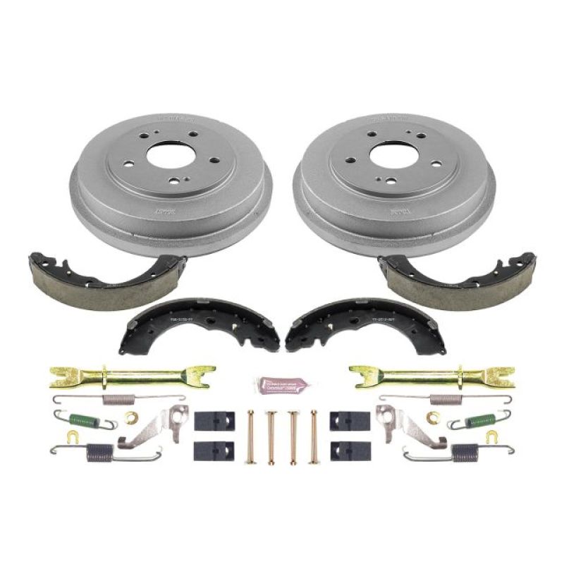 PSB Autospecialty Drum Kit - Power Stop 03-07 Honda Accord Coupe Rear Autospecialty Drum Kit