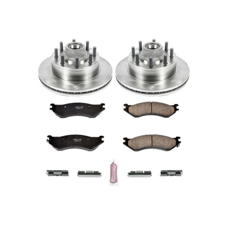 PSB Autospecialty Rotor - Power Stop 2004 Ford F-150 Heritage Front Autospecialty Brake Kit