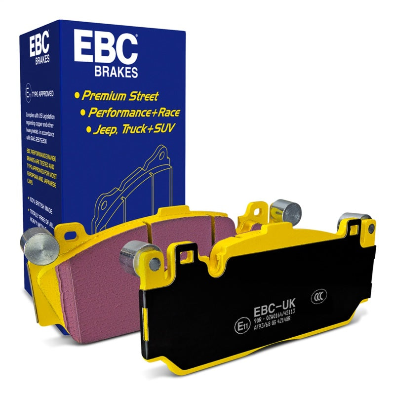 EBC Yellowstuff Brake Pad Sets - EBC 12+ BMW M5 4.4 Twin Turbo (F10) Yellowstuff Front Brake Pads