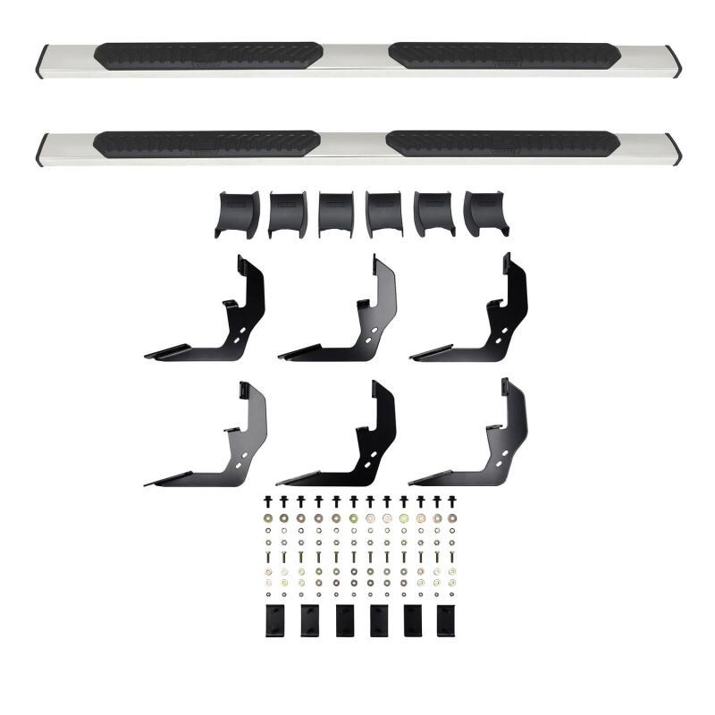 WES Nerf Bars - R5 - Westin 2019 Chevrolet Silverado/Sierra 1500 Crew Cab R5 Nerf Step Bars - SS