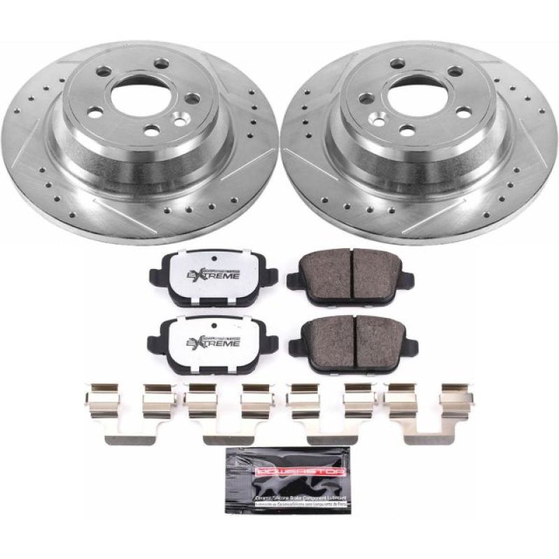 PSB Z36 Truck & Tow Kit - Power Stop 07-11 Volvo S80 Rear Z36 Truck & Tow Brake Kit