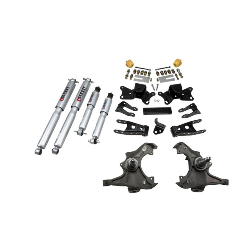 BT Lower Kit w SP Shocks - Belltech LOWERING KIT WITH SP SHOCKS