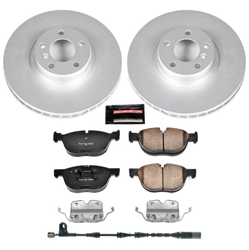 PSB Z23 Evolution Coated Kit - Power Stop 10-13 BMW X5 Front Z23 Evolution Sport Coated Brake Kit