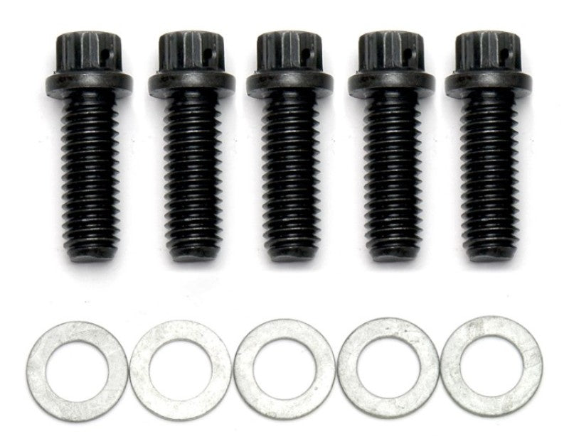 WIL Bolt Kit - Wilwood Bolt Kit - Wide 5 Drive Flange 12 Point Chrome Moly - 5 pk.