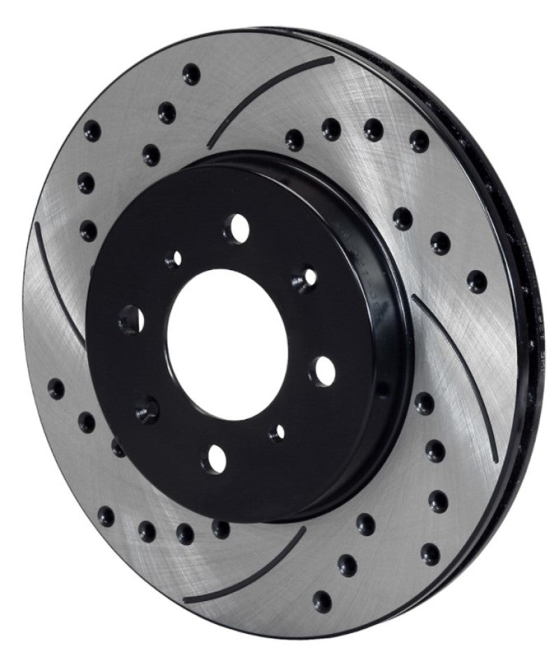 WIL Rotors - Wilwood Rotor-.68in Offset-SRP-BLK-Drill-LH 10.32 x .83 - 4 x 3.93