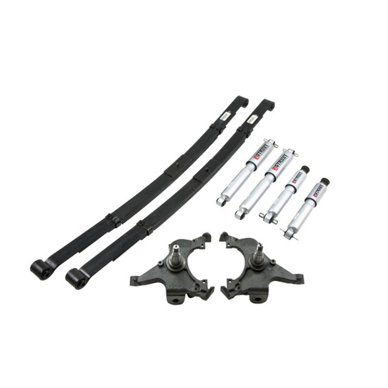 BT Lower Kit w SP Shocks - Belltech LOWERING KIT WITH SP SHOCKS