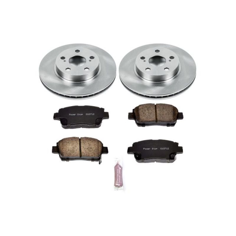 PSB Autospecialty Kit - Power Stop 04-09 Toyota Prius Front Autospecialty Brake Kit