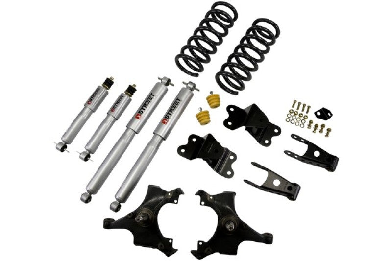 BT Lower Kit w SP Shocks - Belltech LOWERING KIT WITH SP SHOCKS